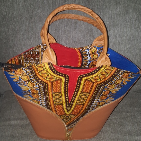 Dashiki tote / purse / bag - Picture 7 of 7